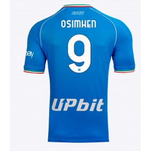 SSC Napoli Victor Osimhen #9 Domaci Dres 2023-24 Kratak Rukavima